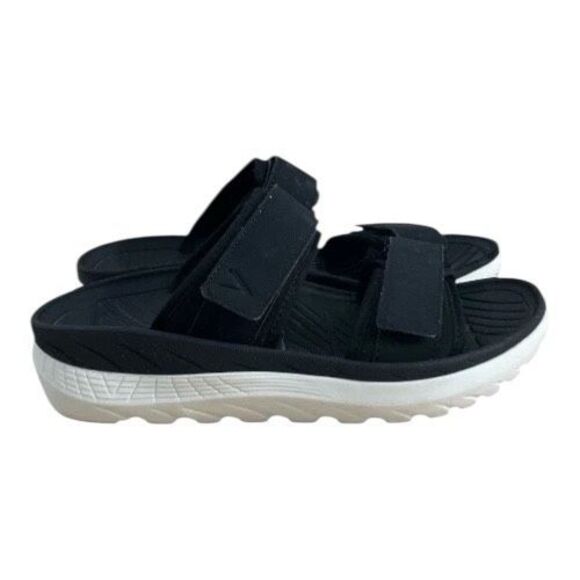 Vionic Renewal Adjustable Recovery Slide Black Sandals Women Size 9 Men Size 7.5 - Picture 11 of 11
